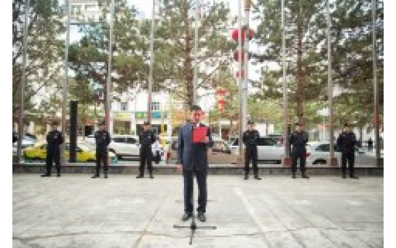 慶賀祖國70華誕，野馬集團舉行升旗儀式！