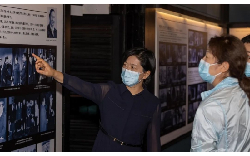 全國婦聯(lián)書記處書記趙雯在我集團(tuán)參觀考察